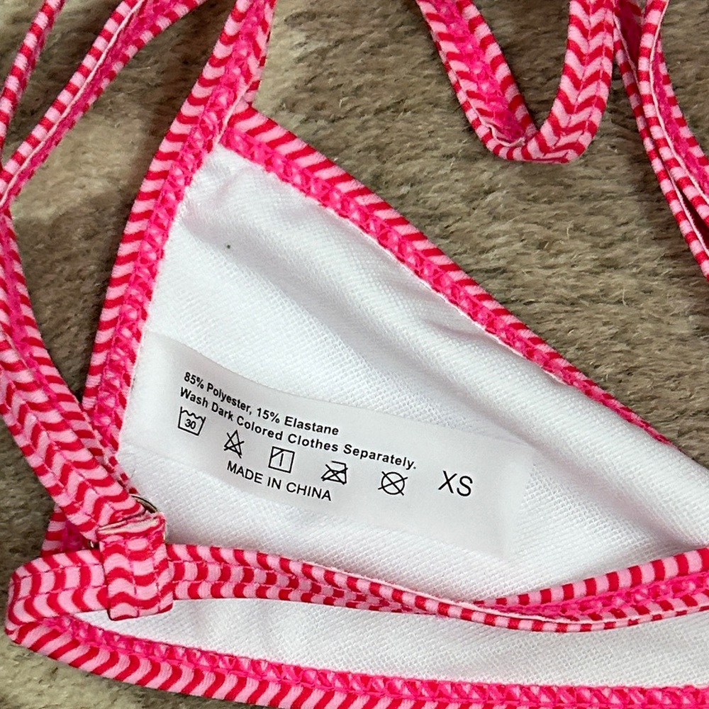 Pink Patterned Bikini Set - Picture 3 of 3